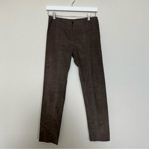 Maria Zero Cornejo Taupe Velour Pants